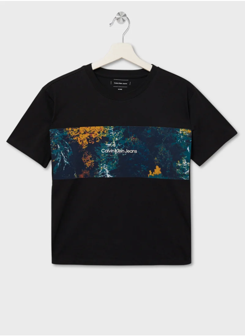 كالفن كلاين جينز Youth Graphic T-Shirt