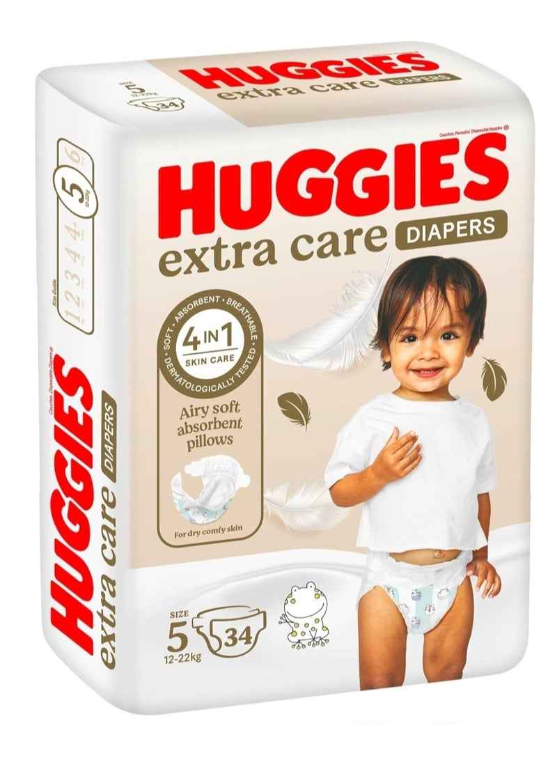 Huggies Diapers size 5 34 Diapers - Image 1