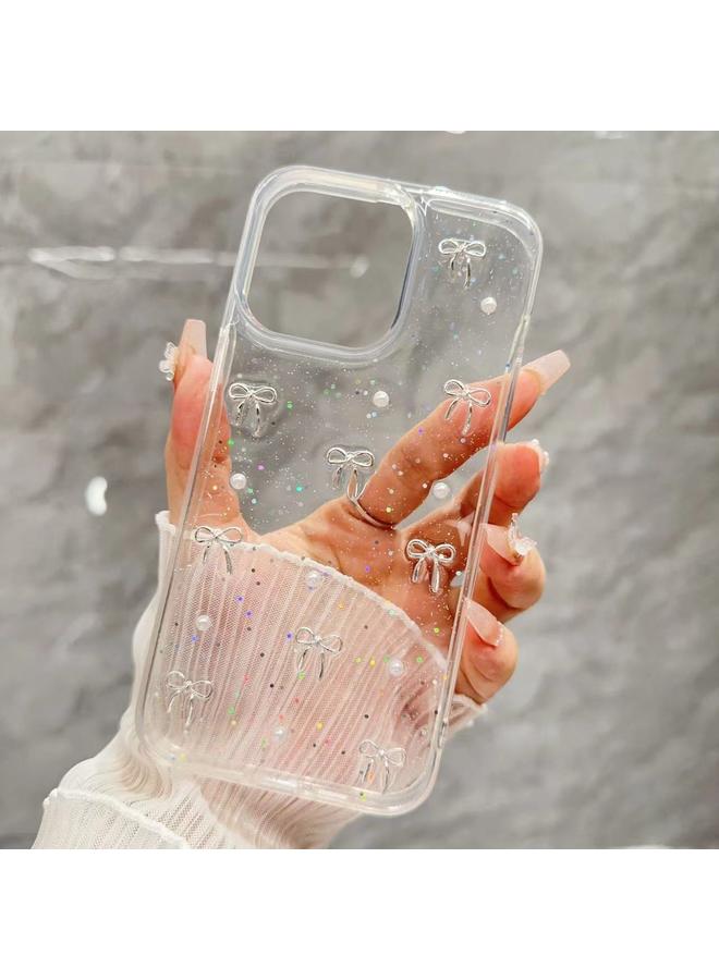 S-TOP Case For iPhone 14 Pro Max Small Fresh Bow TPU Phone Case - Image 4
