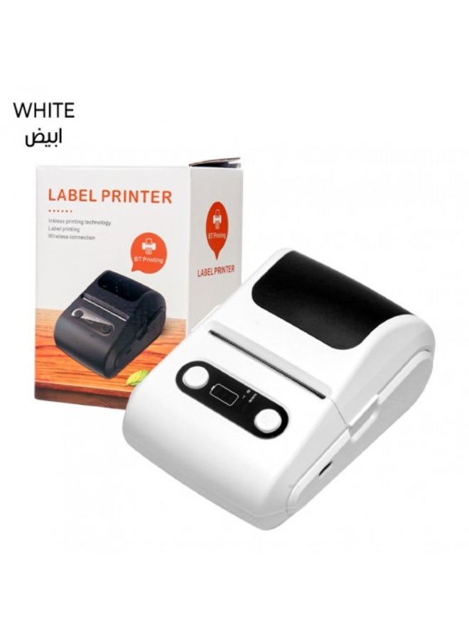 BlueFire Mini Label Printer Machine | Portable Thermal Label & Receipt Printer | Bluetooth Connection | Inkless Printing | Compatible with Android, iOS & PC | Rechargeable 1200mAh Battery | 57mm Paper Width | Compact Wireless Label Maker for Home, Office, School & Small Business | Easy Organization & Clear Printing - Image 2