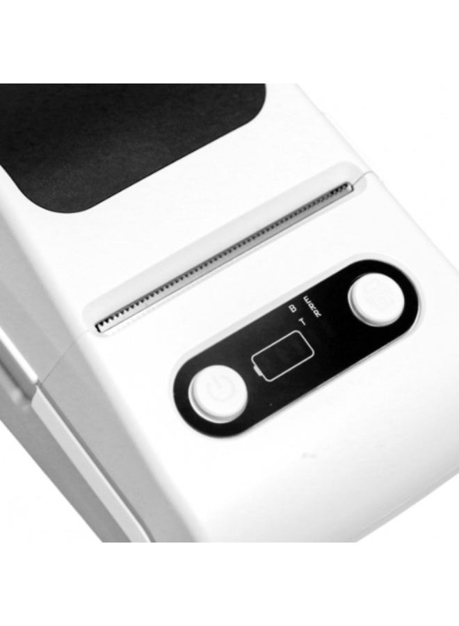 BlueFire Mini Label Printer Machine | Portable Thermal Label & Receipt Printer | Bluetooth Connection | Inkless Printing | Compatible with Android, iOS & PC | Rechargeable 1200mAh Battery | 57mm Paper Width | Compact Wireless Label Maker for Home, Office, School & Small Business | Easy Organization & Clear Printing - Image 3