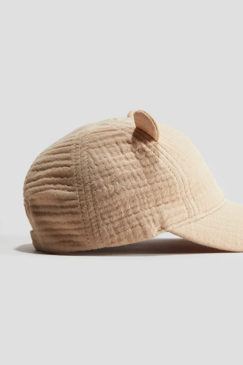 H&M Bow-detail muslin cap