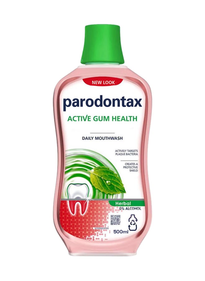 Parodontax - Daily Gum Care Herbal Mouthwash 500ml - Image 1