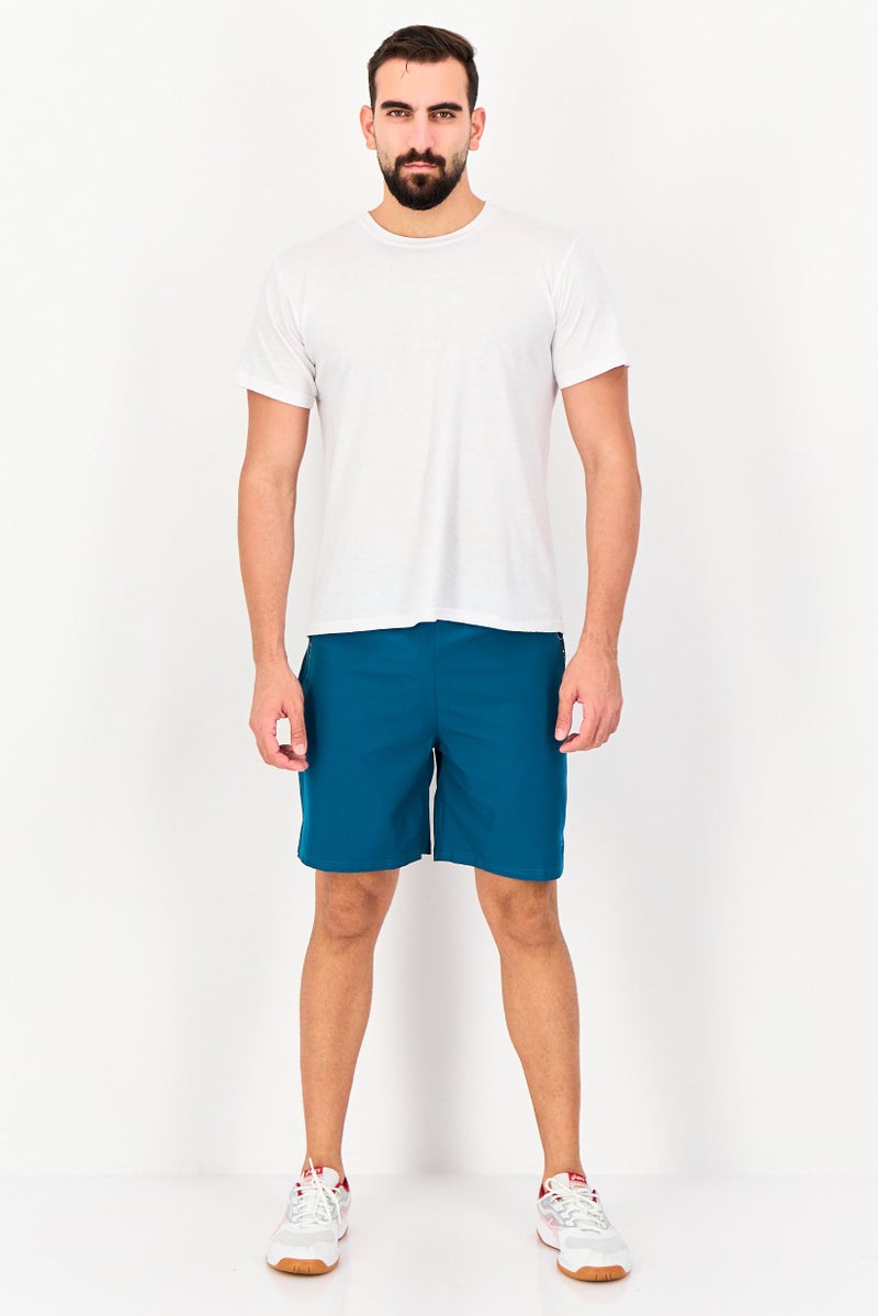 RBX شورتات تدريب للرجال بتصميم أداء مثالي، أزرق مائل إلى الأخضر - Image 3