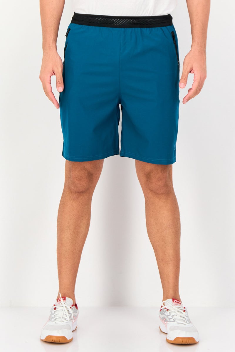 RBX شورتات تدريب للرجال بتصميم أداء مثالي، أزرق مائل إلى الأخضر - Image 1