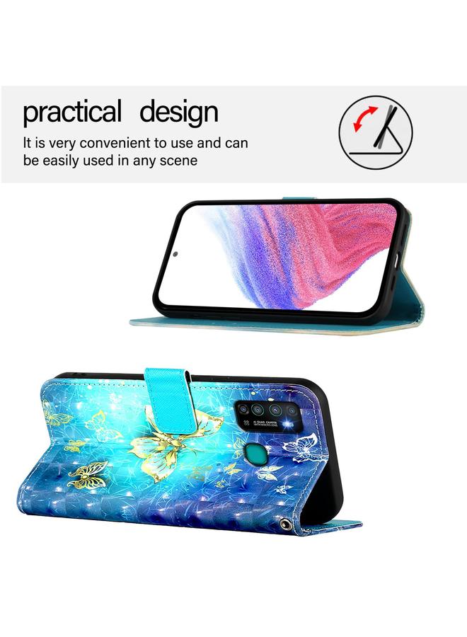 Zaboon Case For Infinix Hot 9 / Hot 9 Pro 3D Painting Horizontal Flip Leather Phone Case - Image 4