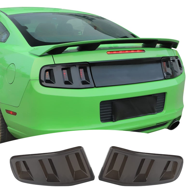 غطاء مصابيح خلفية مدخنة من JeCar لسيارة فورد موستانج 2013 2014