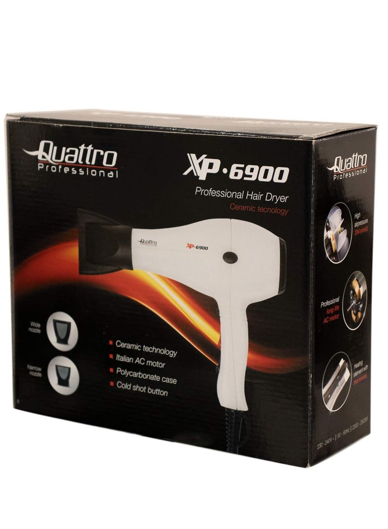 Quattro Professional Quattro High Professional Ceramic Hair Dryer XP6900 - Image 2