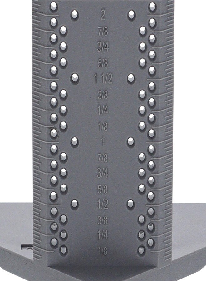 مايلكرافت Milescraft 8415 Saddle Square 45 Compact Layout Square for Woodworking - 45/45 and 45/90 Degree Miter Saddle Carpenter Square Angle Tool Multifunction Scriber أدوات النجارة - Image 5