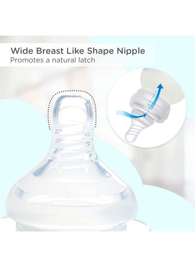 60Ml Easy Flo Premium Baby Feeding Bottle (Blue Pack Of 2)