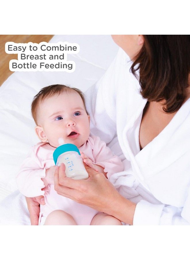 60Ml Easy Flo Premium Baby Feeding Bottle (Blue Pack Of 2)