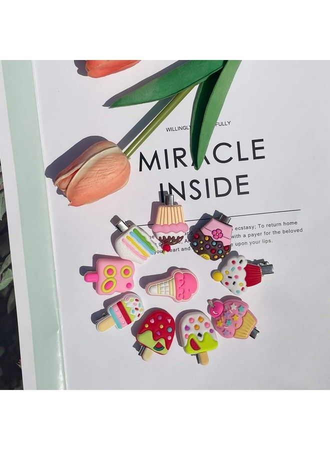 Ammy Hair Clips For Girls 22 Pcs Toddler Hair Clip Candy Hair Accessories Rainbow Barrettes Hair Pins For Kids Girl Children(Box Package) - Image 4