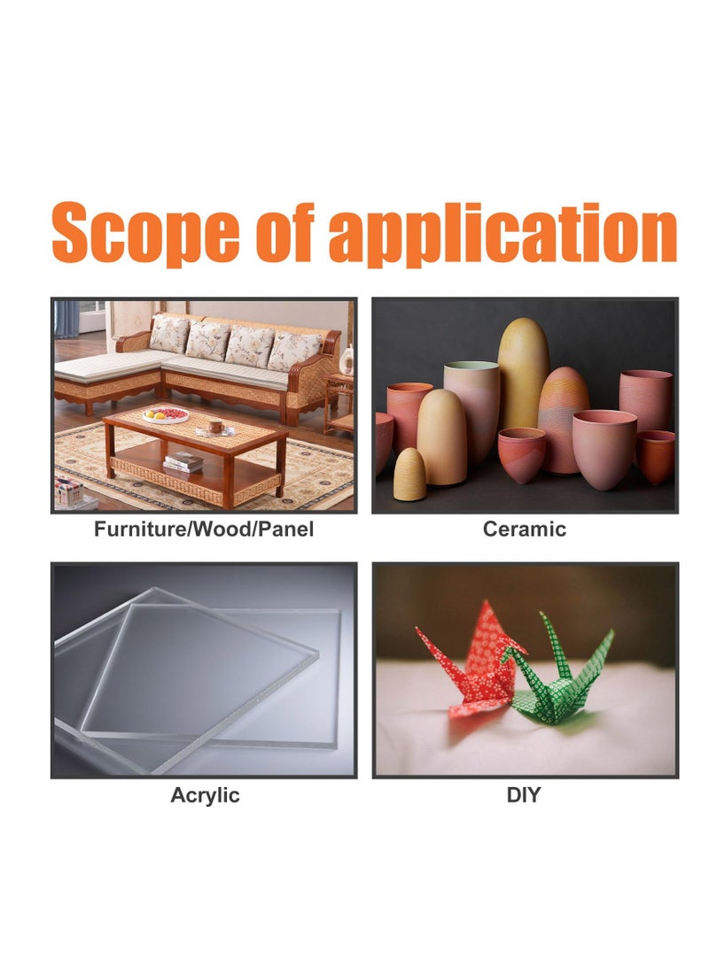 Excefore 3 Pcs Jue Fish Glue, Multifunctional Glue, Jue Fish Waterproof Glue, All Purpose Super Glue Extra Strength for Fast Repair and Curing - Image 4