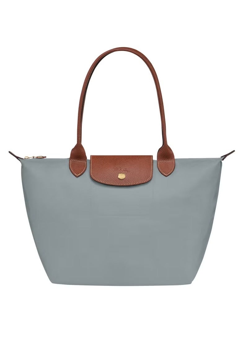 Longchamp Longchamp Women's Medium Tote Bag, Handbag, Shoulder Bag, Steel Gray Classic Style - Image 4