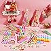 Vanblue 218Pcs Christmas Candy Party Favors Stationery Set for Kids Exchange Gifts for Classroom Rewards Prizes for Students Goodie Bag Stuffers Supplies Class Favors Pinata Stuffers - Image 4
