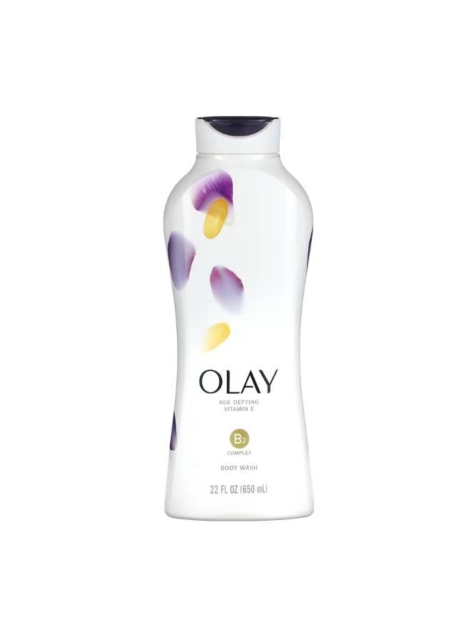 Olay Age Defying Vitamin E Body Wash 22 fl oz 650 ml - Image 1