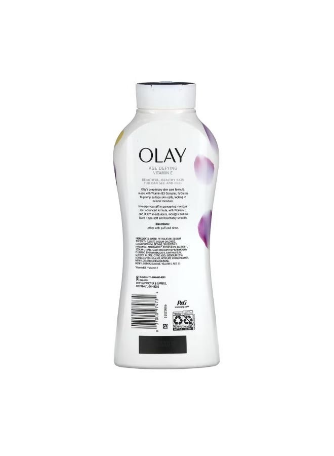 Olay Age Defying Vitamin E Body Wash 22 fl oz 650 ml - Image 2