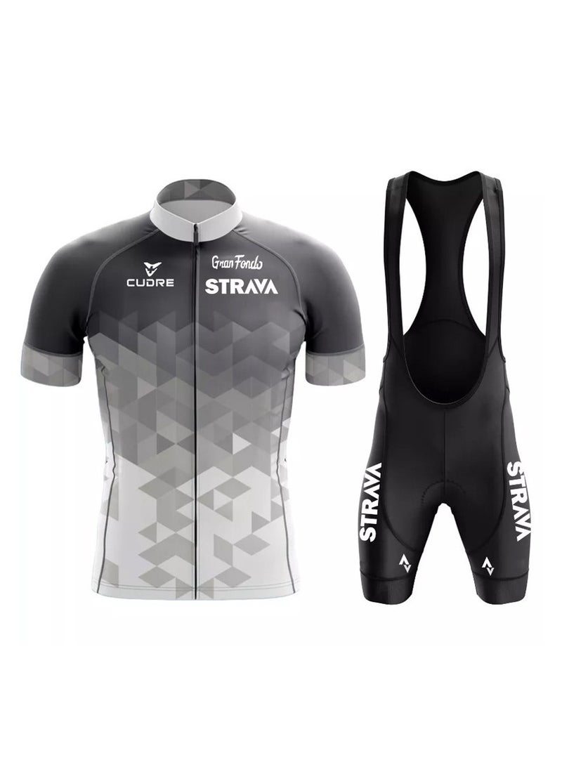 KUYING GR New Summer Outdoor Sunscreen Moisture Absorption Quick Drying Bicycle Women's Cycling Clothing Set  - Image 1