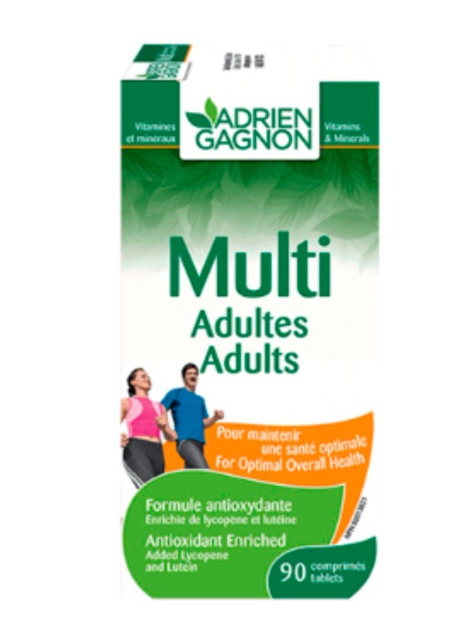 أدريان غانون متعدد للبالغين (90 قرصًا)