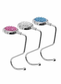 KASTWAVE 3Pack Handbag Purse Hanger Hooks for Table Portable  - Image 1