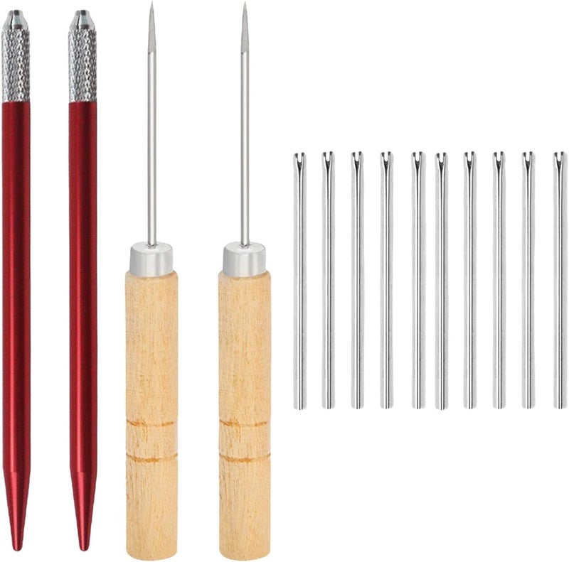 klarako Doll Tools Reborn Hair Rooting Tool Doll Making Kit, 10x0.8mm Needles - Image 1