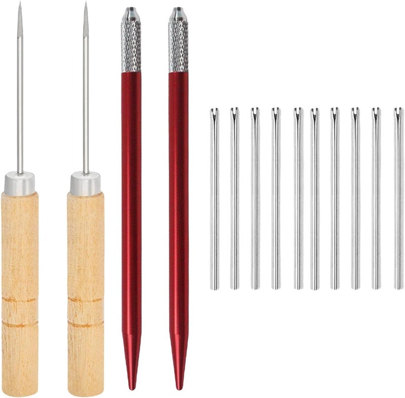 klarako Doll Tools Reborn Hair Rooting Tool Doll Making Kit, 10x0.8mm Needles - Image 3