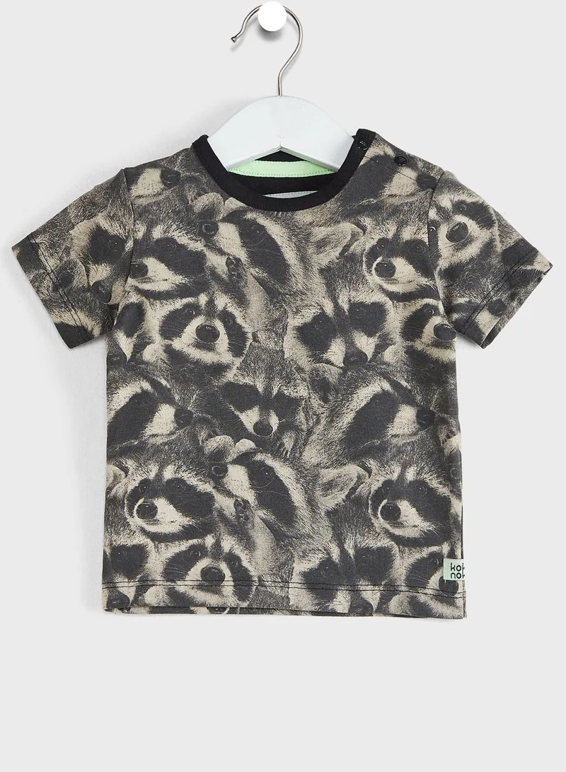 koko noko Kids Printed T-Shirt