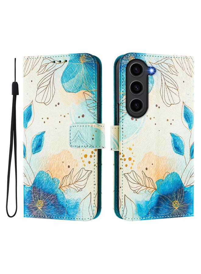 S-TOP Case For Samsung Galaxy S23 FE 5G Art Colored Drawing Pattern Leather Phone Case - Image 2
