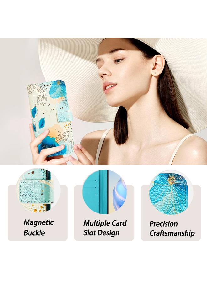 S-TOP Case For Samsung Galaxy S23 FE 5G Art Colored Drawing Pattern Leather Phone Case - Image 5