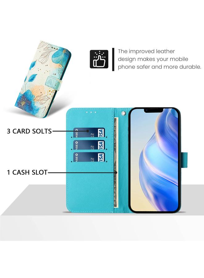 S-TOP Case For Samsung Galaxy S23 FE 5G Art Colored Drawing Pattern Leather Phone Case - Image 4