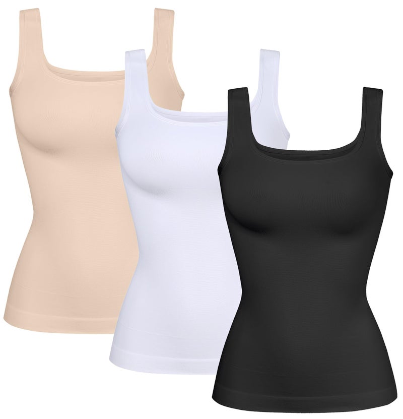 YIOIOIO Women Shapewear Tank Tops Tummy Control Compression Tops seamless Body Shaper Camisole - Image 1