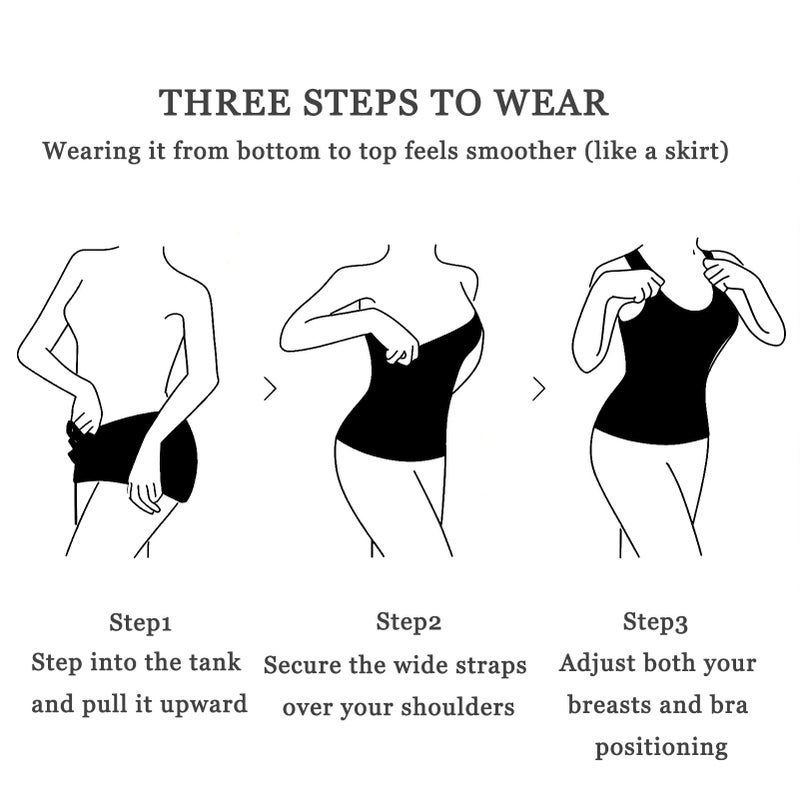 YIOIOIO Women Shapewear Tank Tops Tummy Control Compression Tops seamless Body Shaper Camisole - Image 5