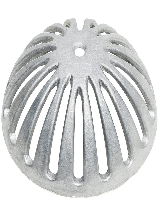 Leyso FS-DS Heavy Duty Aluminum Dome Sink Drain Strainer Floor Drain Cover for Kitchen, Restaurant, Bar, Buffet or Food Service. 5-1/4" Diameter x 2-1/4"H (1 pcs) - Image 1