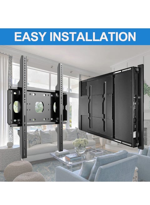 TV Wall Mount for 42-90 Inch TVs, Ultra Slim Design, Supports VESA 750x500mm, Heavy Duty 220lbs Load Capacity – Wall Mount Bracket for 50, 55, 65, 75, 80, 85" Large Screen TVs