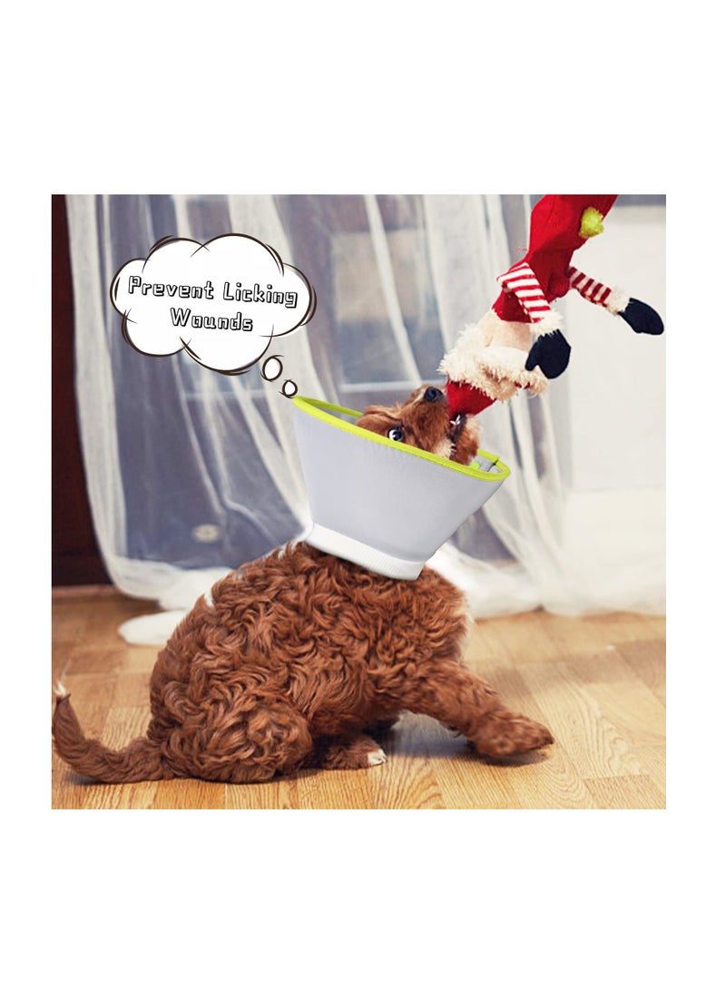 Kitten Anti-Bite Recovery Collar, soft and comfortable collar for cats - Post-operative adjustable neck shield for cats and kittens - Breathable and lightweight cat shield collar, adjustable tightness, easy to wash, gray size S - Image 3