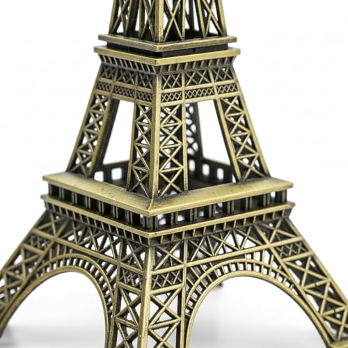 HindCraft Home Decor Eiffel Tower Showpiece – 15cm Metal Paris Replica for Home Décor, Elegant Decorative Statue for Living Room, Office, Bedroom for Travelers, Souvenir Collectors, & Housewarming - Image 4