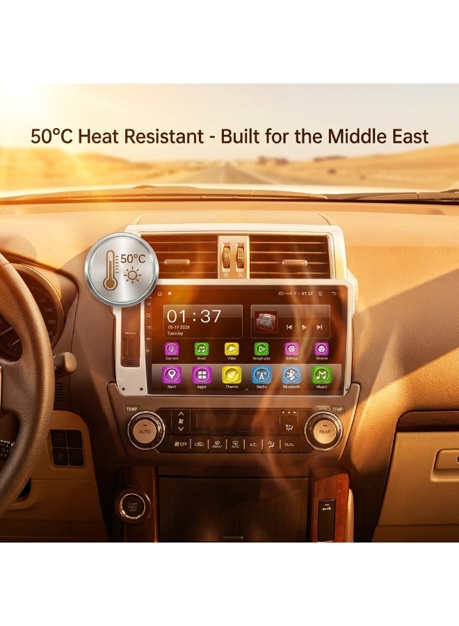 مشغل الوسائط المتعددة الاندرويد لتويوتا لاند كروزر برادو 150 2014-2017 كاربلاي GPS الملاحة - Image 5