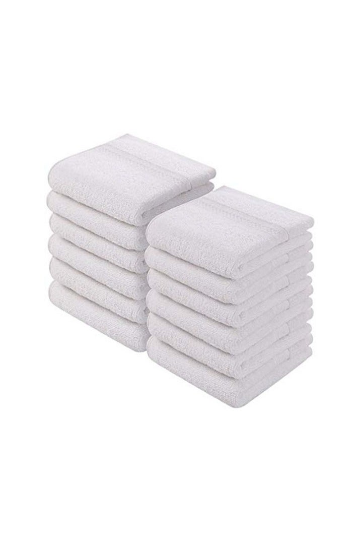 Face Towels 100 % Cotton -12 pcs