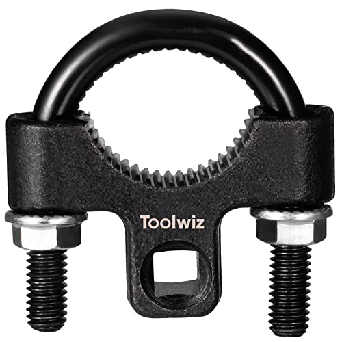 Toolwiz Inner Tie Rod Removal Tool - 3/8” inch Universal Low Profile Tool 30-42mm with Non-Slip Teeth for Easy Inner Rod Removal and Installation, U-Wrench for Car Truck Vehicle Automotive Repair - Image 1