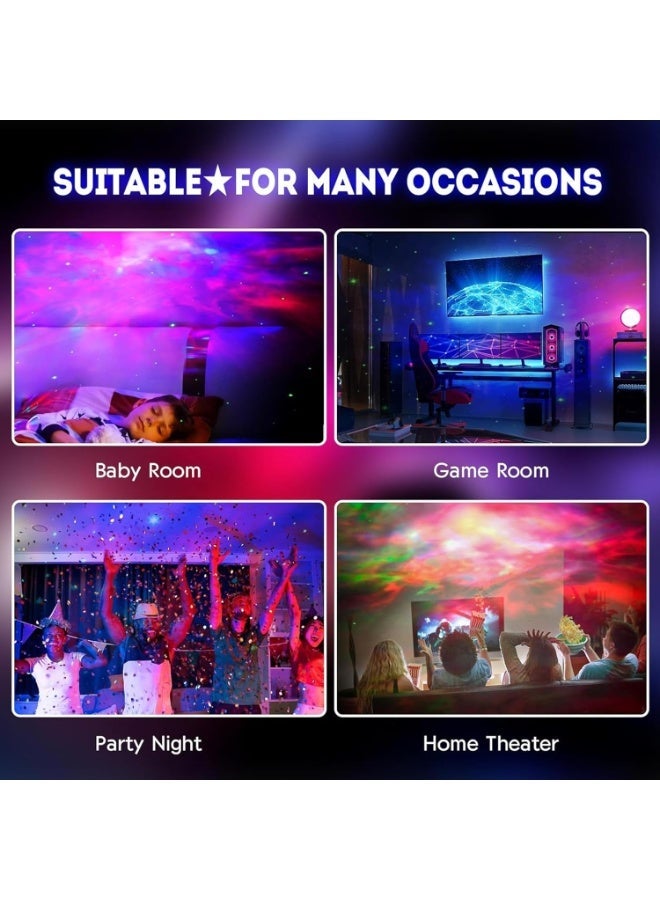 Astronaut Galaxy Star Projector Starry Night Light Projector with Nebula,Timer and Remote Control, Bedroom and Ceiling, Gifts for Children and Adults, Acrylonitrile Butadiene Styrene, White - Image 3