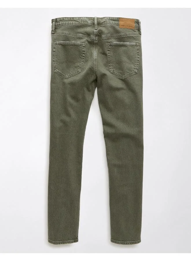 امريكان ايجل AE EasyFlex +TENCEL™ Fibers Slim Straight Jean