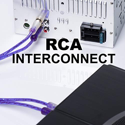 BOSS Audio Systems KIT2 8 Gauge Complete Car Amplifier Installation Wiring Kit with Power Cables, Ground Cables, Turn-On Wire, Speaker Wire, Terminals - Image 5