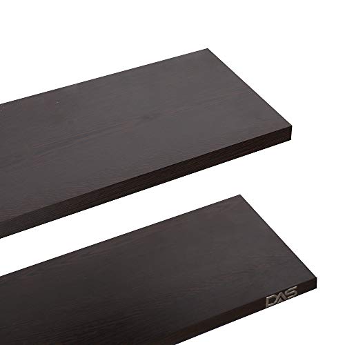 DAS Contemporary Style Wall Mounted Engineered Wood Wall Décorative Shelf/Shelves Display Rack for Living Room (Set of 2)- Zaina - Image 5