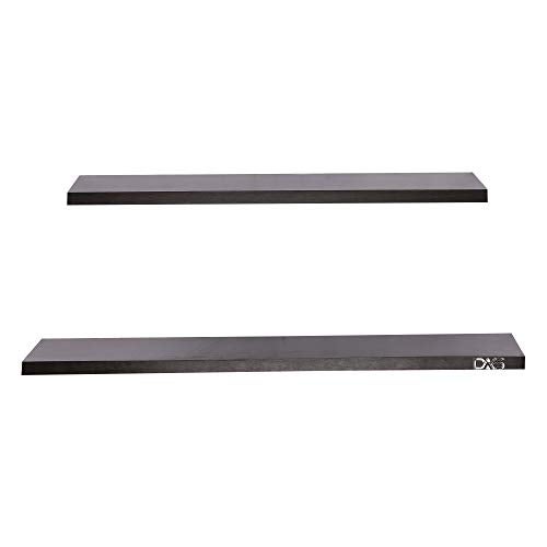 DAS Contemporary Style Wall Mounted Engineered Wood Wall Décorative Shelf/Shelves Display Rack for Living Room (Set of 2)- Zaina - Image 3