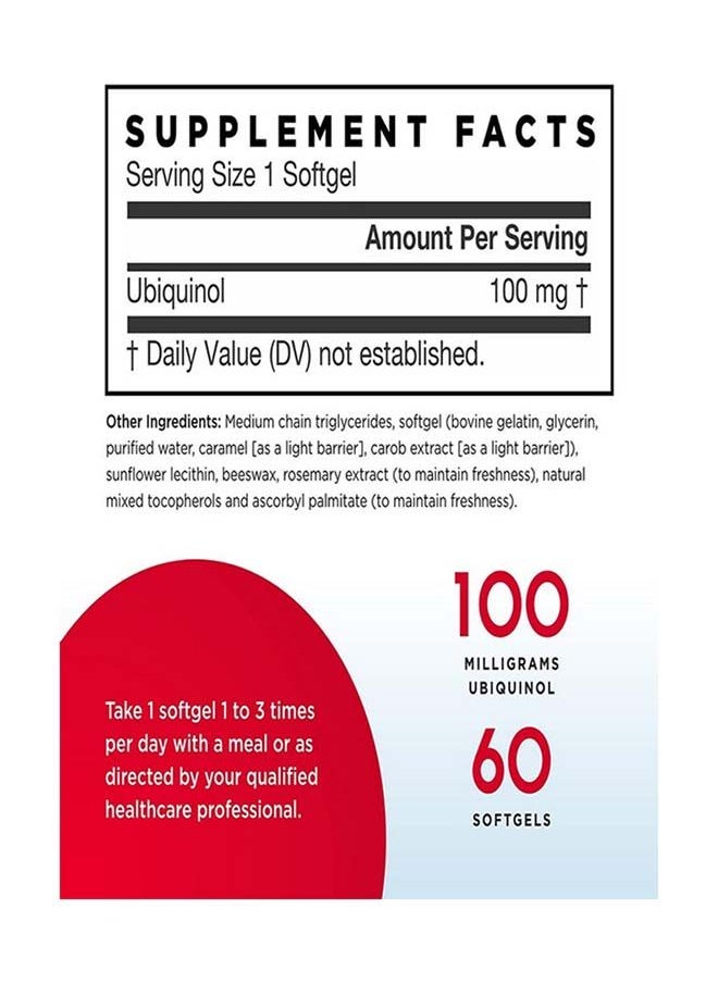 Qh- Absorb 100 مجم 60 كبسولة هلامية