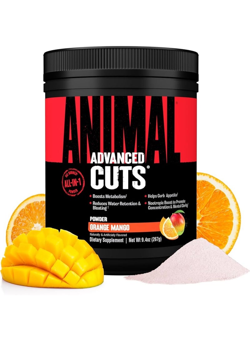 UNIVERSAL NUTRITION Animal Advanced Cuts Powder Orange Mango 267g - Image 1