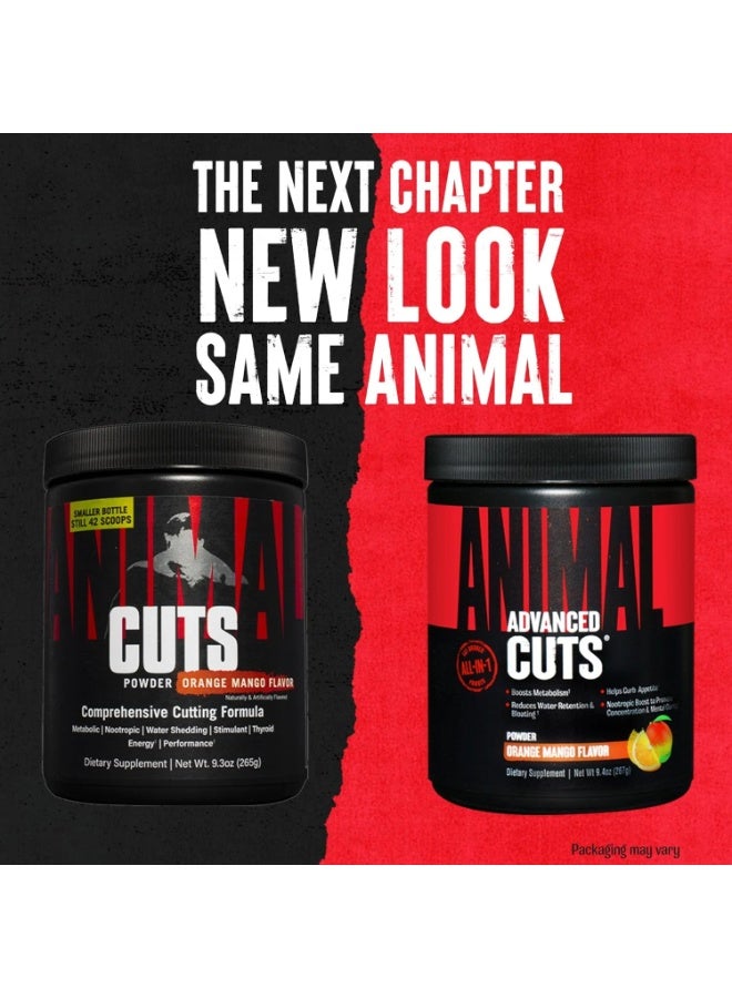 UNIVERSAL NUTRITION Animal Advanced Cuts Powder Orange Mango 267g - Image 2