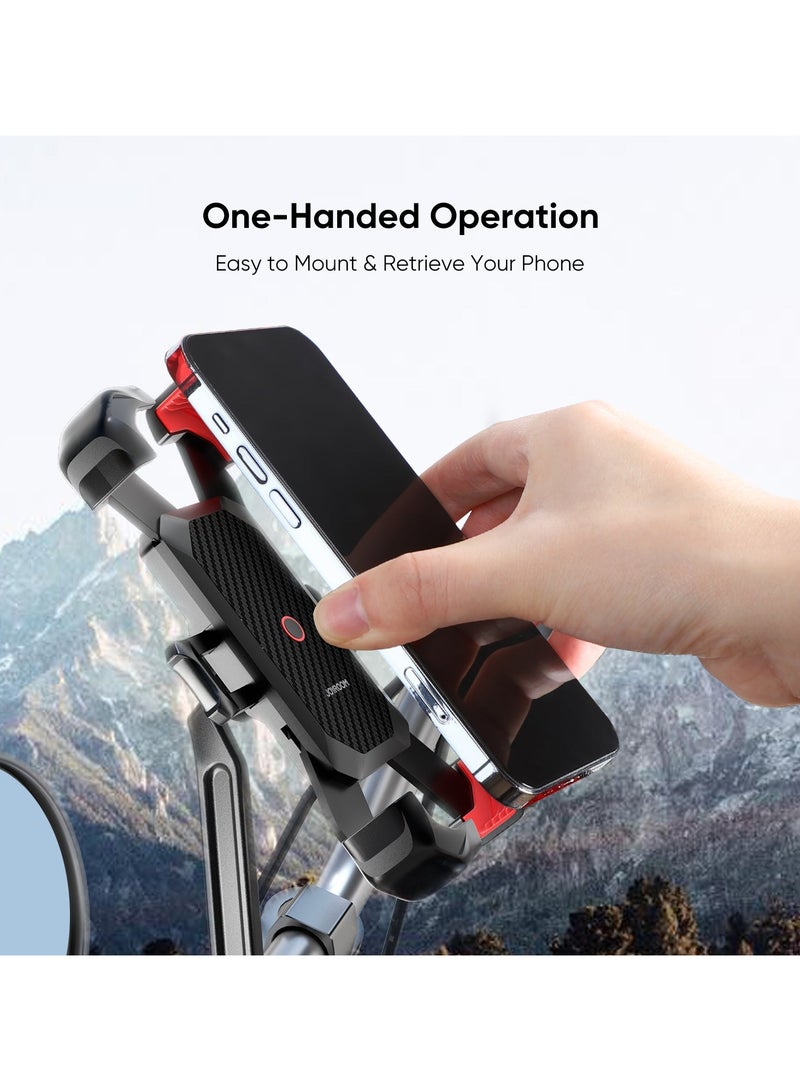 JOY JR-ZS288 Bike Handlebar Phone Holder – Universal Smartphone Mount, Adjustable, Secure Grip  - Image 5
