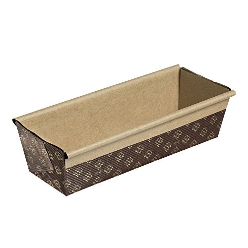 Honey Can Do Honey-Can-Do Paper Loaf Pan, 25-Pack, 8-Inches x 2.5-Inches x 2-Inches - Image 1