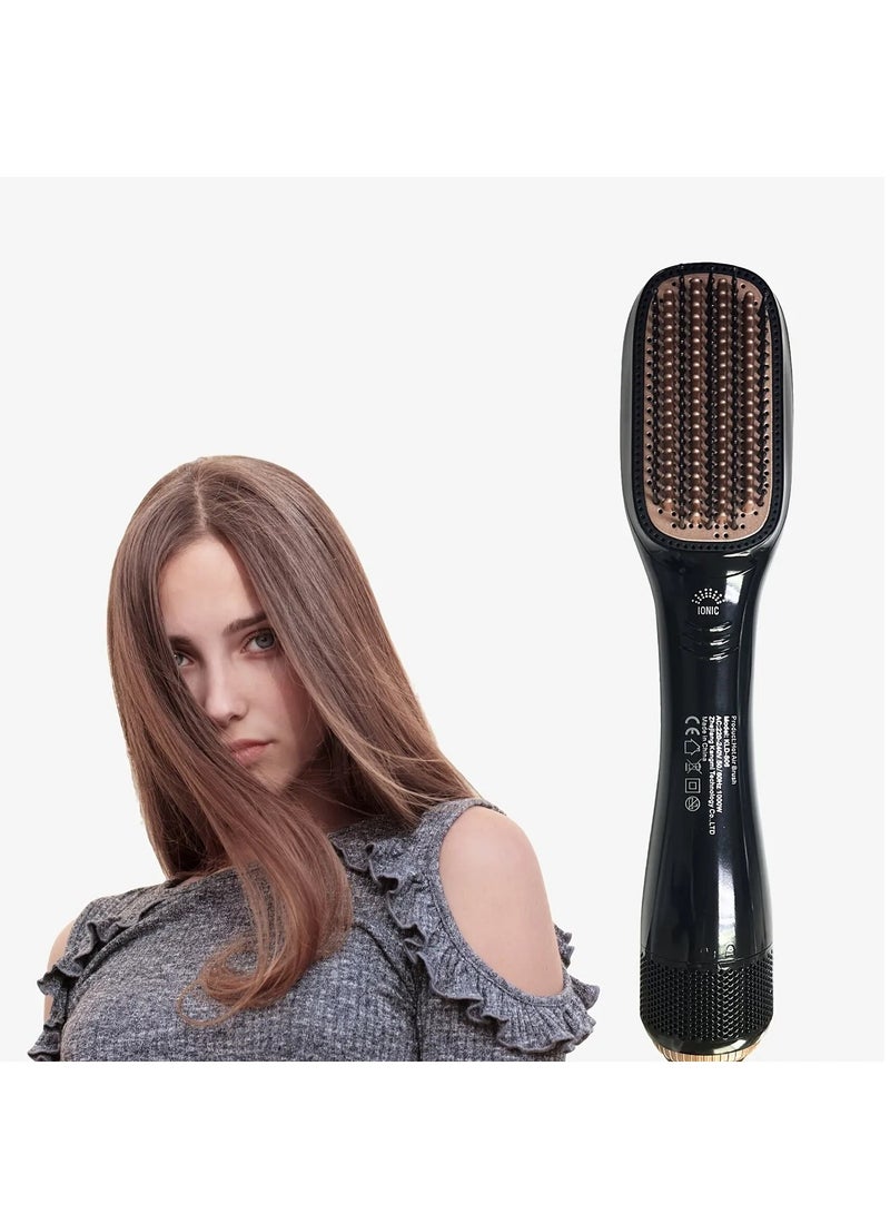 PROFESSIONAL 2 in 1 Styling Hot Air And Drying Brush Black - Image 1